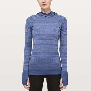 Lululemon Gatsby Blue Rest Less Hoodie Size‎ 4